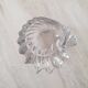 Vide-Poche coquillage en verre transparent