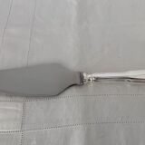 Silver metal pie knife