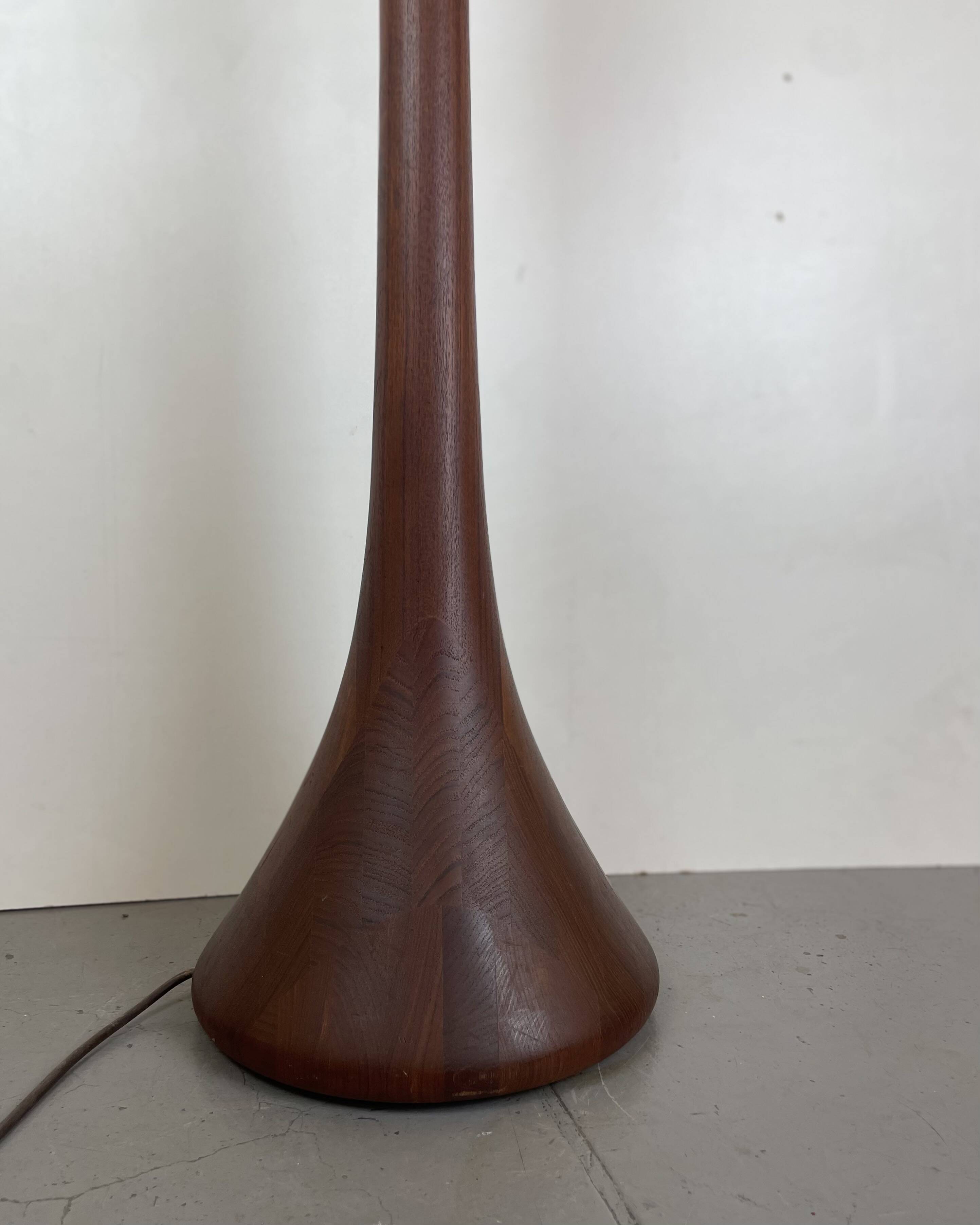 Mid-Century Teak Floor Lamp by Kirk, Denmark, 1960s