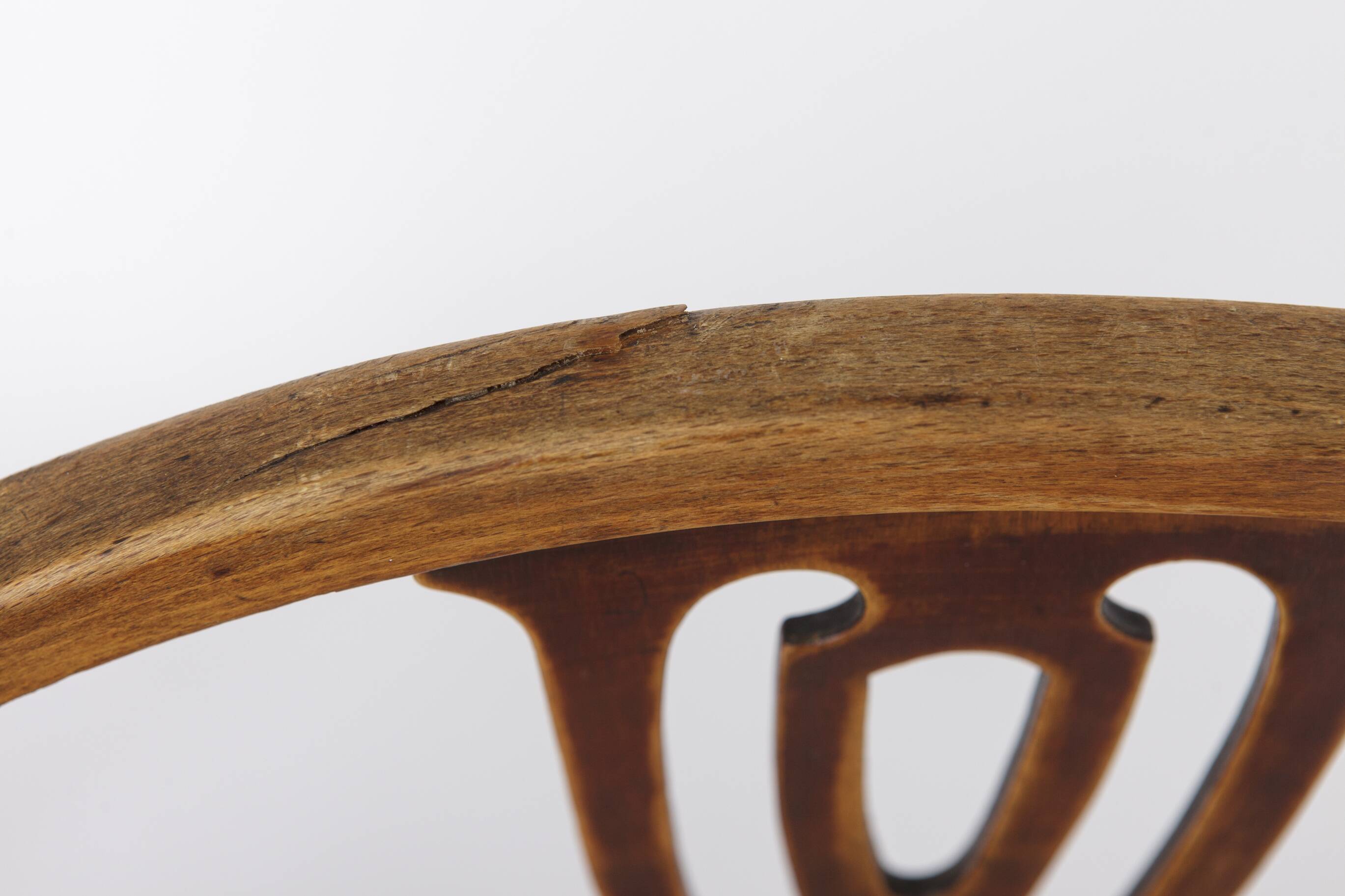 Set of 2 Vintage Bentwood Dining Chairs | Austria 1930s–50s | Beechwood