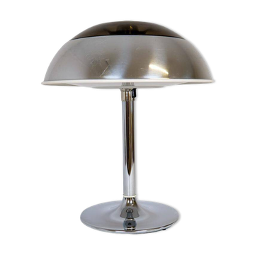 Grande lampe de table Space Age chrome Fagerhults, Suède, années 1970