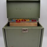 Metal sorting binder industrial vintage office
