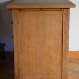 Small vintage oak administration desk