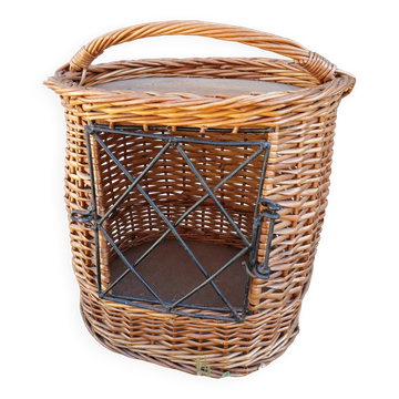 Old basket / bottle holder