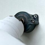 White enamelle tole wall lamp ø 31 cm brand benjamin usa