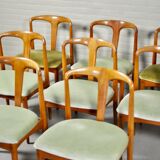 Ensemble de 8 chaises à manger en teck 'Juliane' par Johannes Andersen