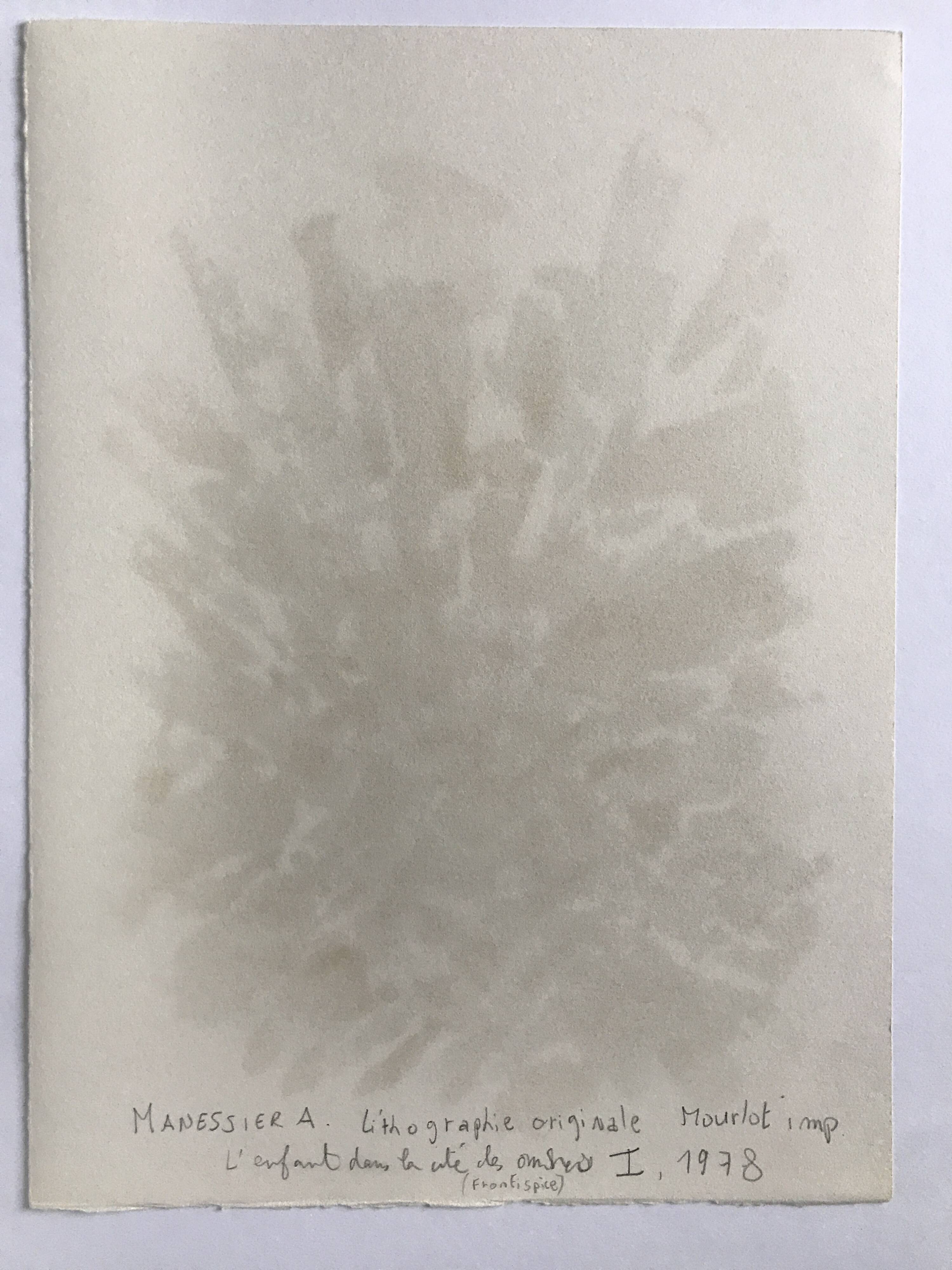 Alfred MANESSIER, The Labyrinth I, 1978. Original lithograph