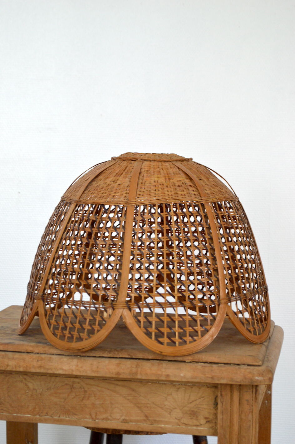 Vintage flower lampshade