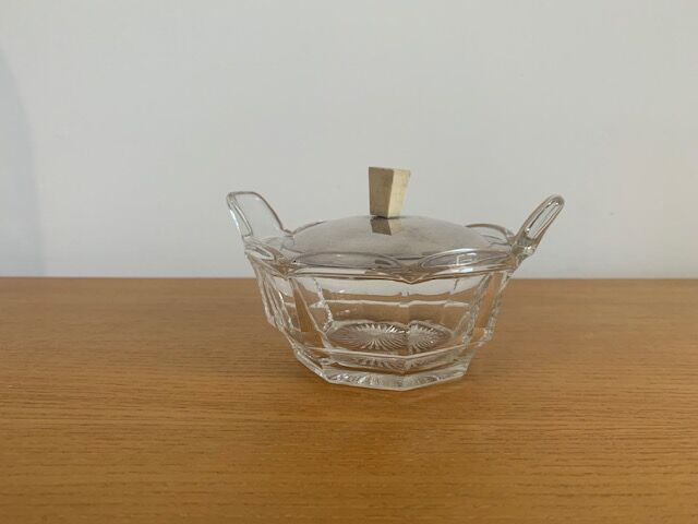 vintage sugar bowl