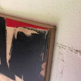 Large abstract painting