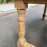 Table à manger de ferme extensible rénovée en bois 260cm