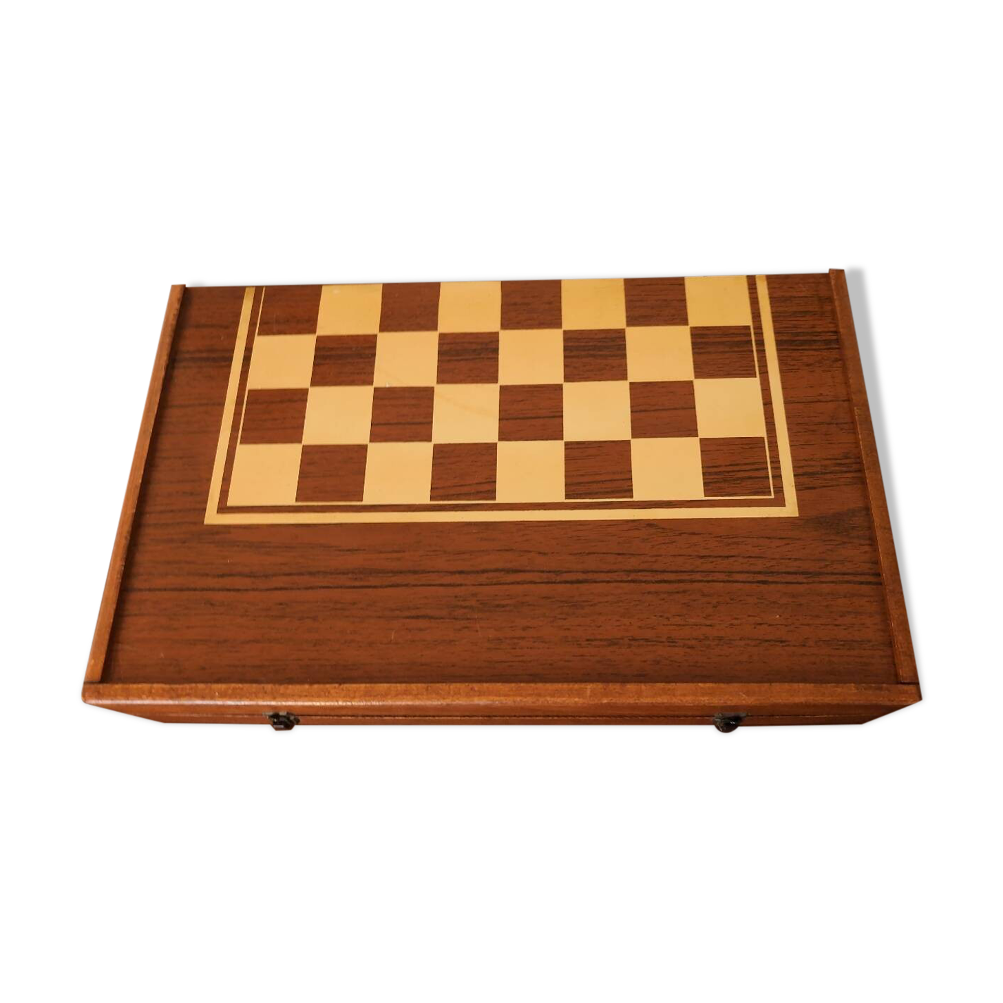 Chess and backgammon game box