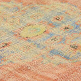 Anatolian handmade vintage rug 230 cm x 136 cm