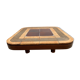 Ceramic coffee table signed Roger Capron and wood, Mambo model of the 1970s