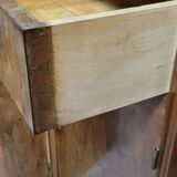 Art Deco period sideboard in blond walnut circa 1940