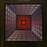 Poster victor vasarely - datta-2, 1983