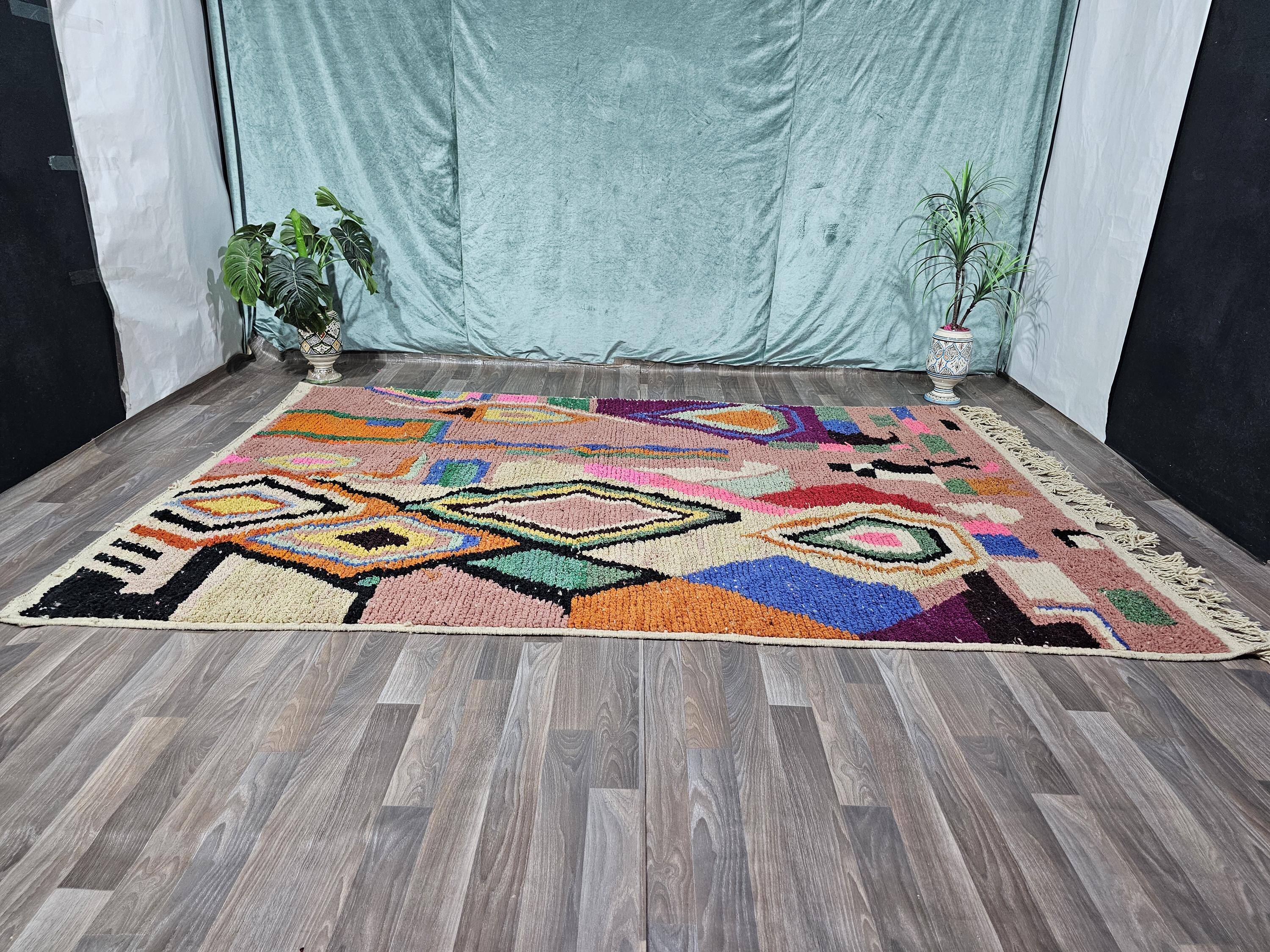 Handmade Moroccan rug 3x2 m