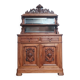 19th-century walnut Saint Hubert buffet