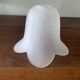 frosted glass tulip