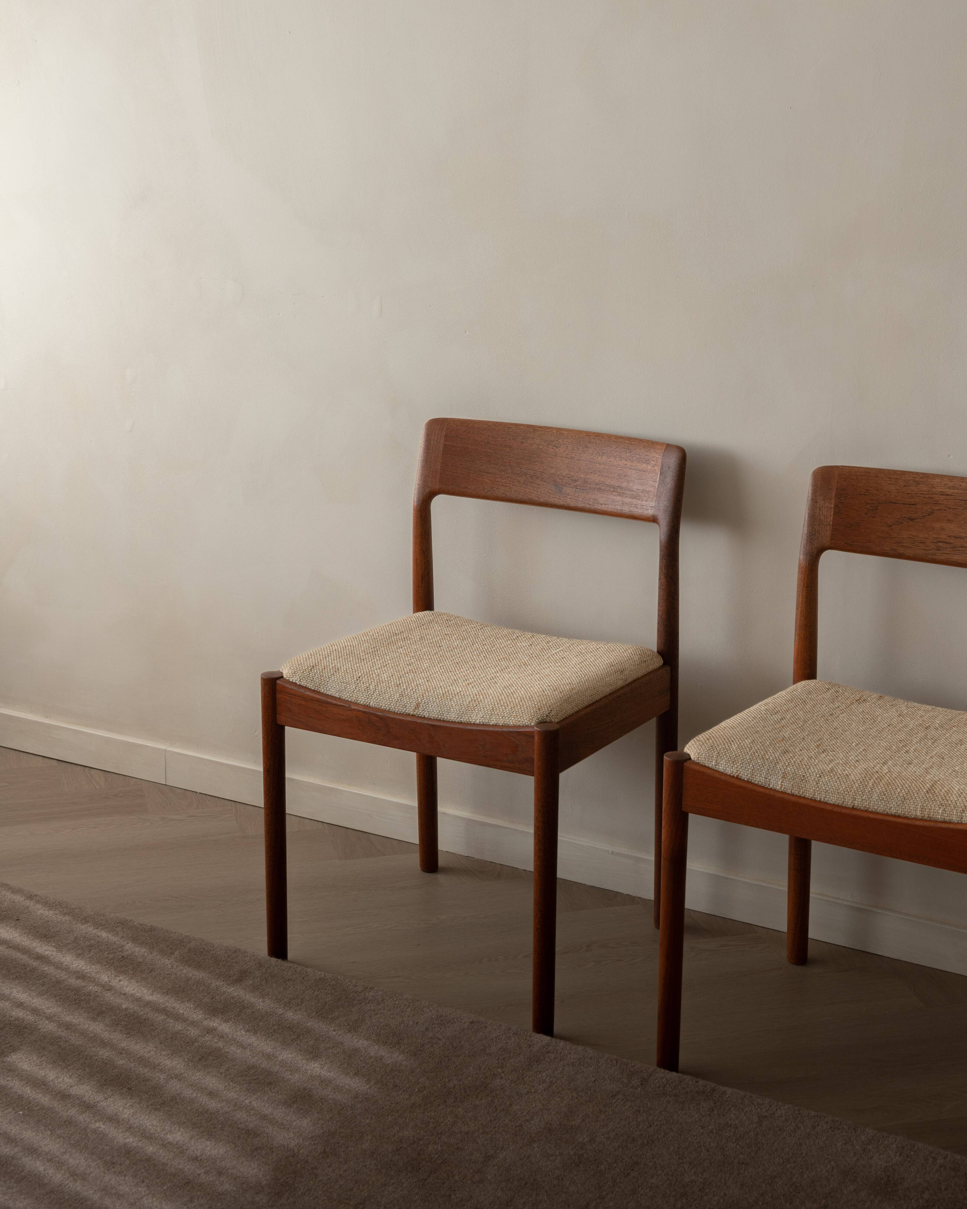Vintage Dining Chairs by Johannes Nørgaard for Nørgaard Møbelfabrik