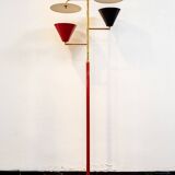 Lampada da terra due luci di Stilnovo, années '50