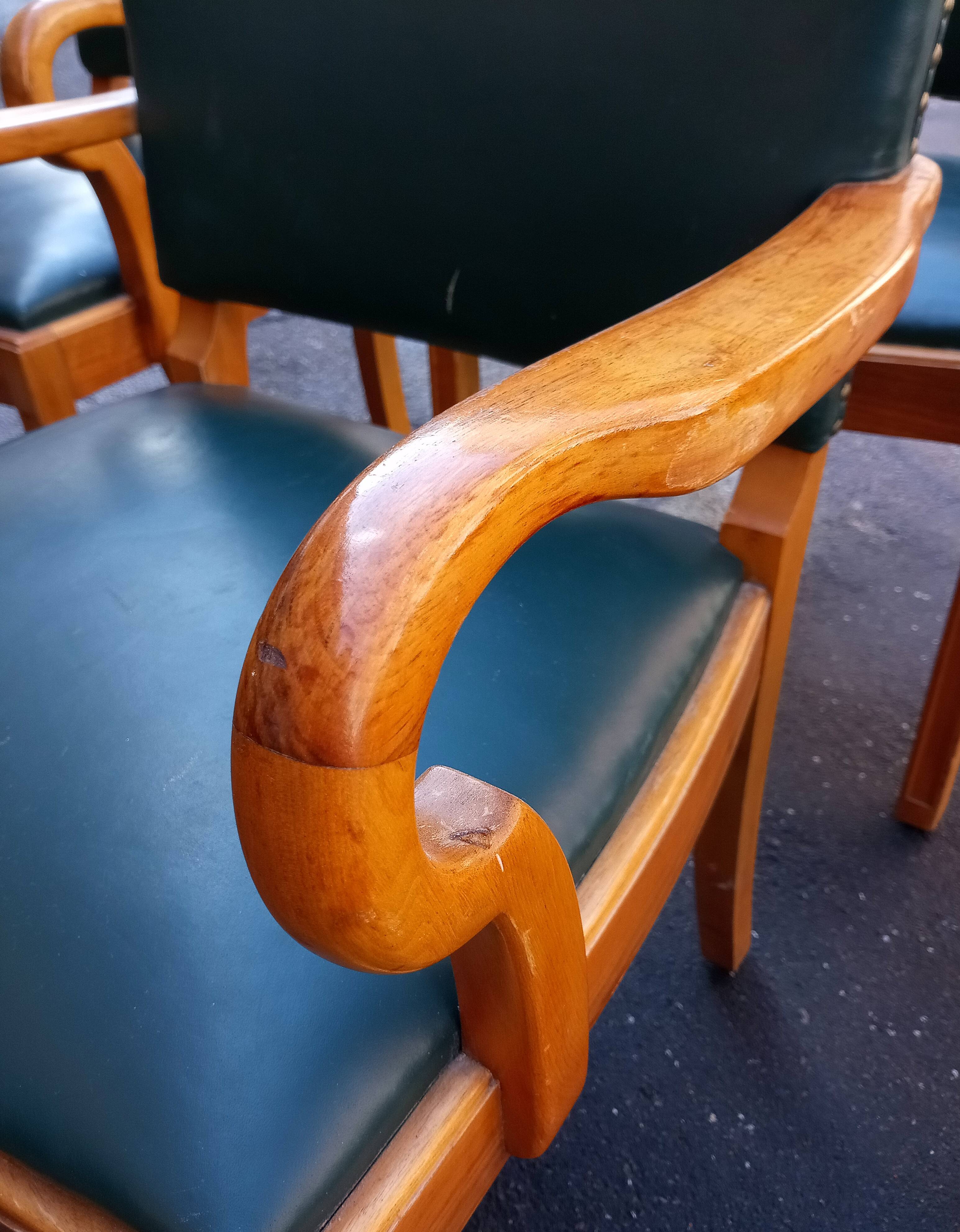 Set of 5 chairs attributed by Jacob Kjaer, denmark 40s