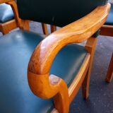 Set of 5 chairs attributed by Jacob Kjaer, denmark 40s