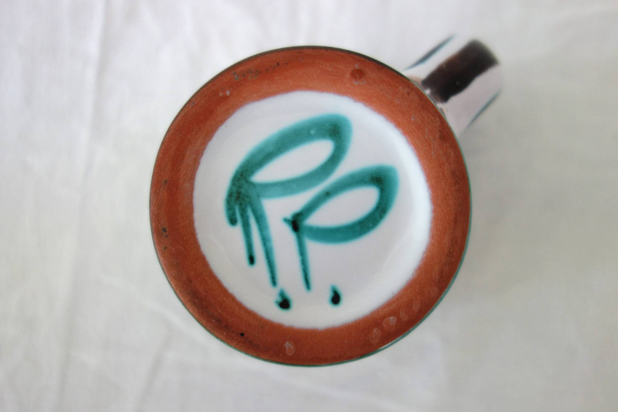 Mug en céramique Robert Picault années 50/60