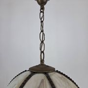 Suspension pâte de verre, style Art Déco 