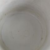 Old Delft flowerpot with bird decor