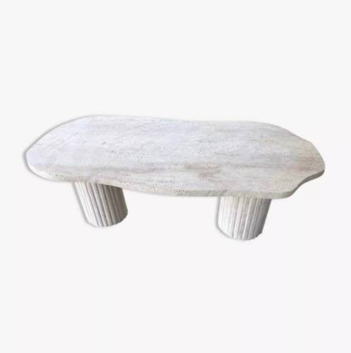 Venus Irregular Coffee Table - Natural Travertine