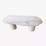 Table basse irrégulière Venus - Travertin Naturel