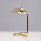 Mid Century Brass Table lamp 1960s Switzerland