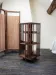 Rotating wooden library from the early 20th century.