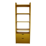 Yellow solid pine shelf