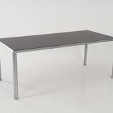 Aluminium desk, Scandinavian design, 1980s, manufacture: Montana Furniture