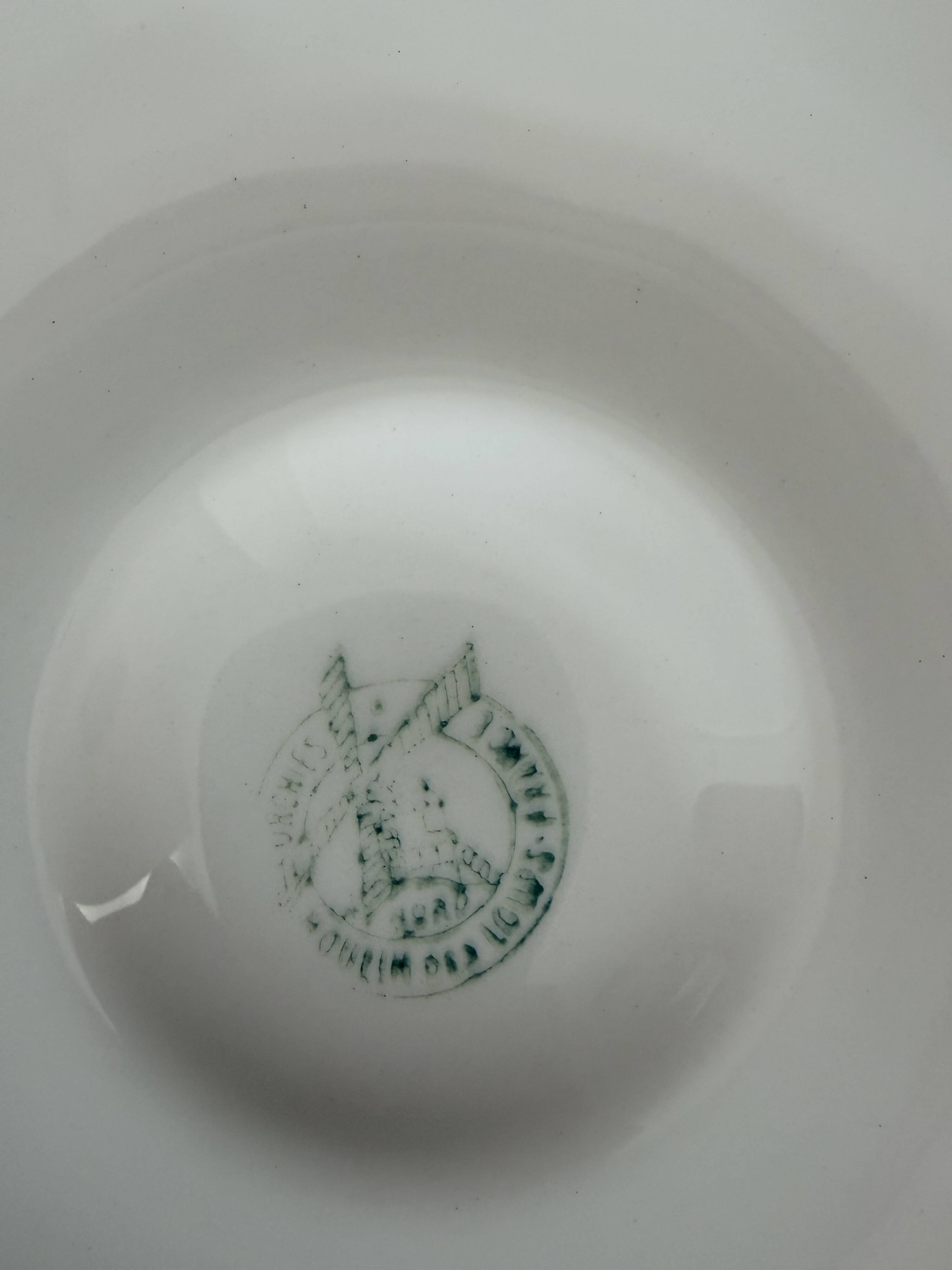 6 assiettes à huitres Moulin des Loups et Orchies 210371