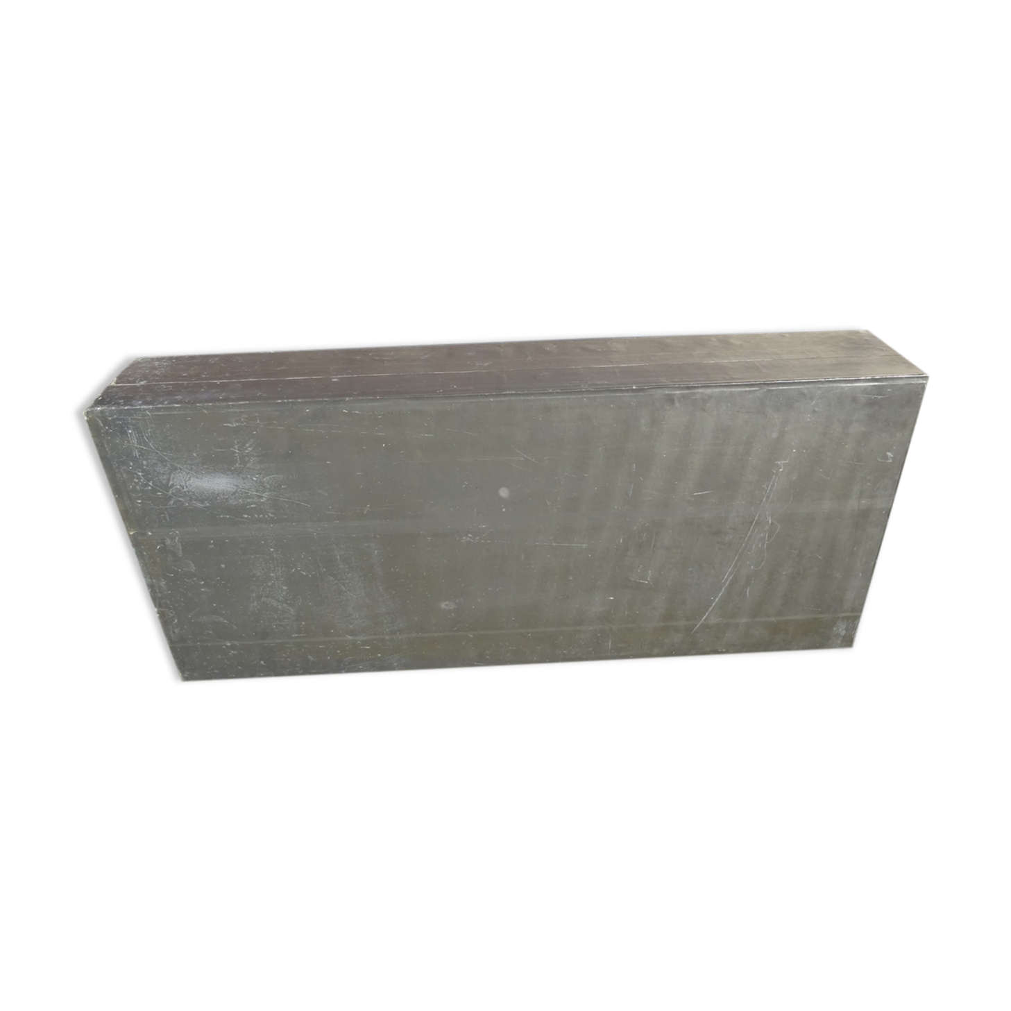 Console présentoir magasin de fleurs, design minimaliste