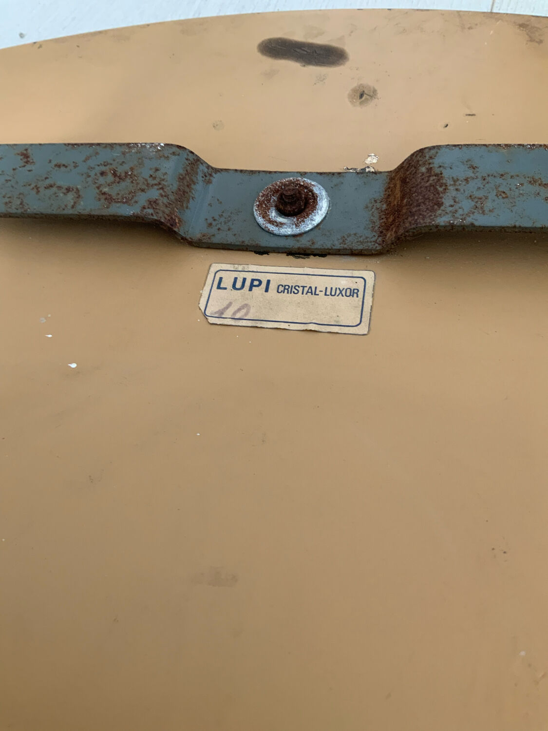 Mirror Antonio Lupi by crystal Luxor 60s 70s 59x80cm