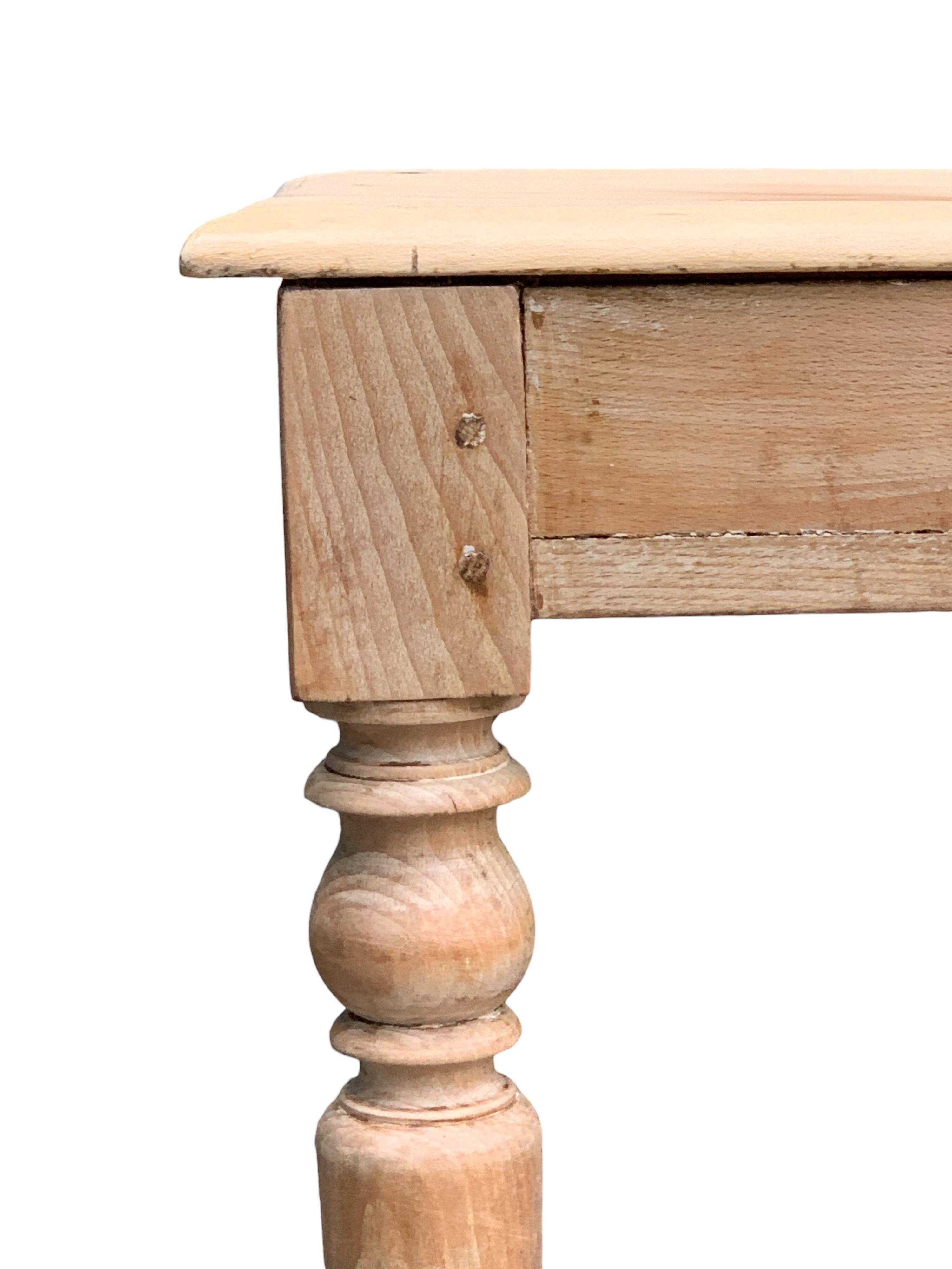 Raw wood farm table 1920