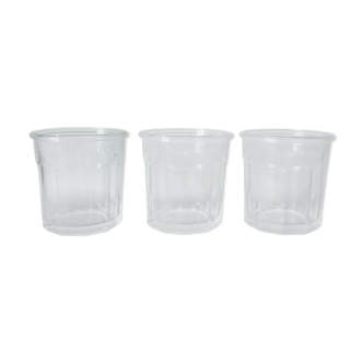 Set de trois pots à confiture anciens de 500 ml