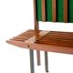 Vintage Wall-Mounted Hall-Stand with a Bench, Italy 1970's