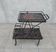 Vintage ceramic and wrought iron dessert table