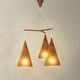 1960s Ceiling Lamp, Ib Fabiansen, Fog & Mørup