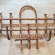 Vintage bamboo coat holder from the 50s-60s