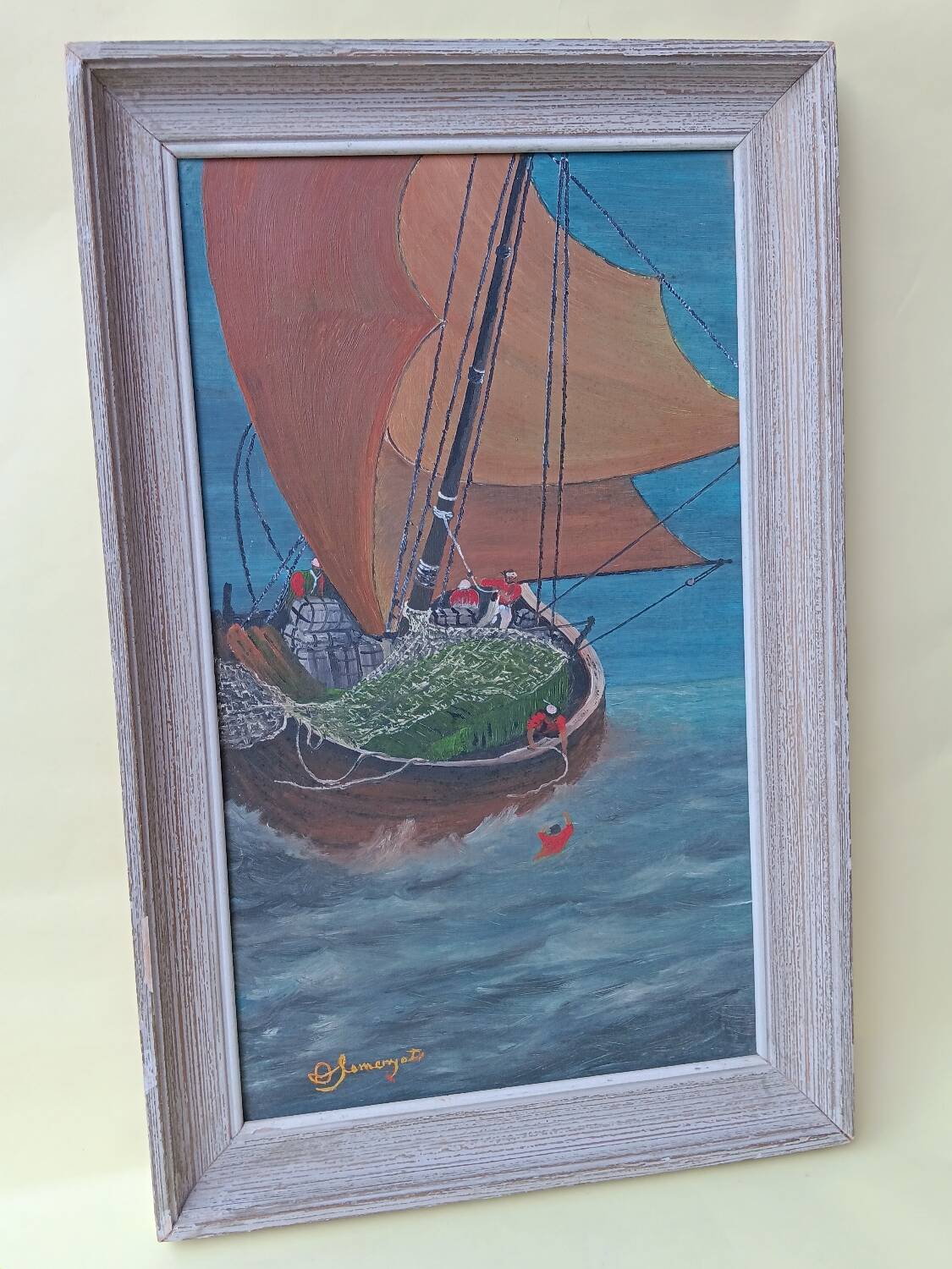 Marine oil on canvas