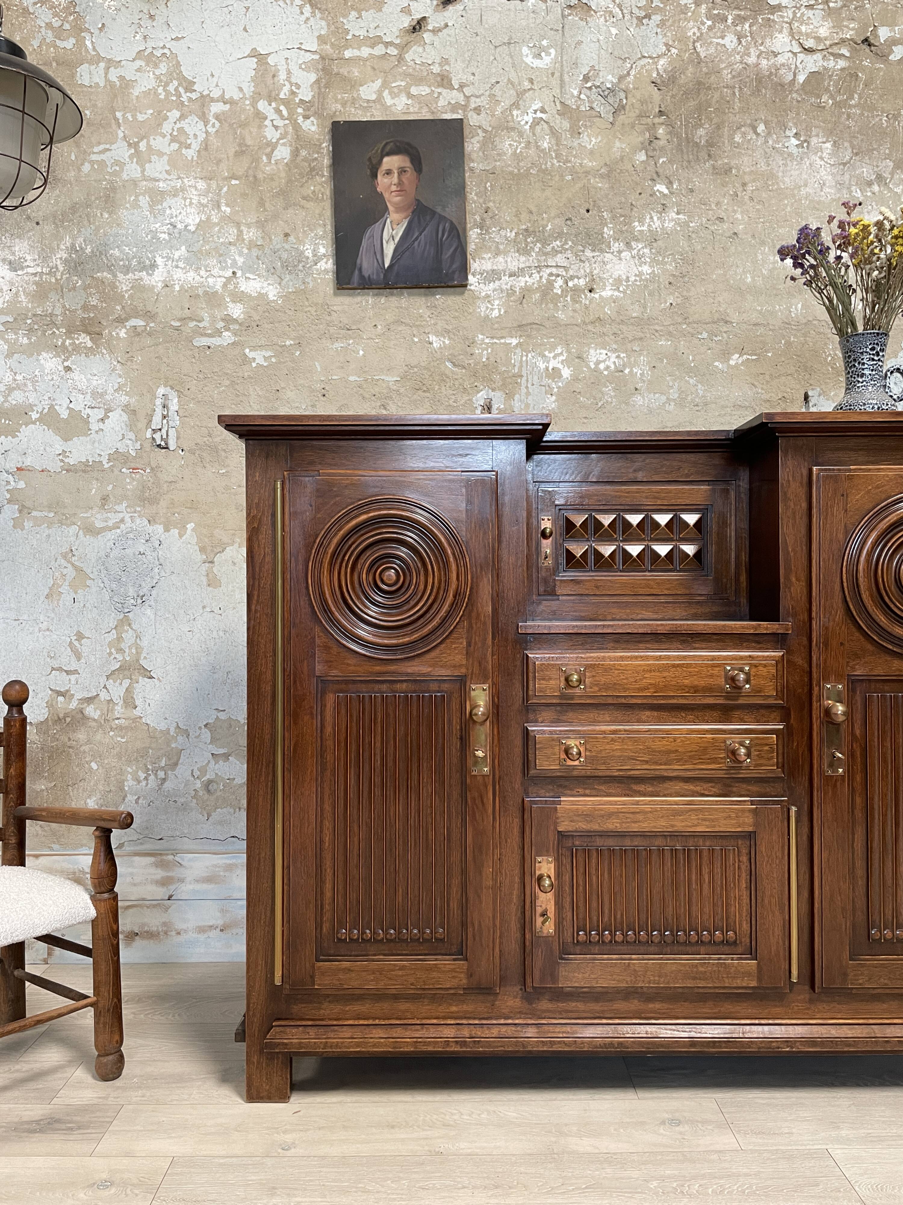 Buffet Art Déco, d'après Etienne Kohlmann