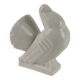 Ancient ceramic pigeon sculpture by George Ventrillon for Saint Clément.