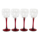 Set of wine glasses, Danish design, 1970s, manufactured in Denmark