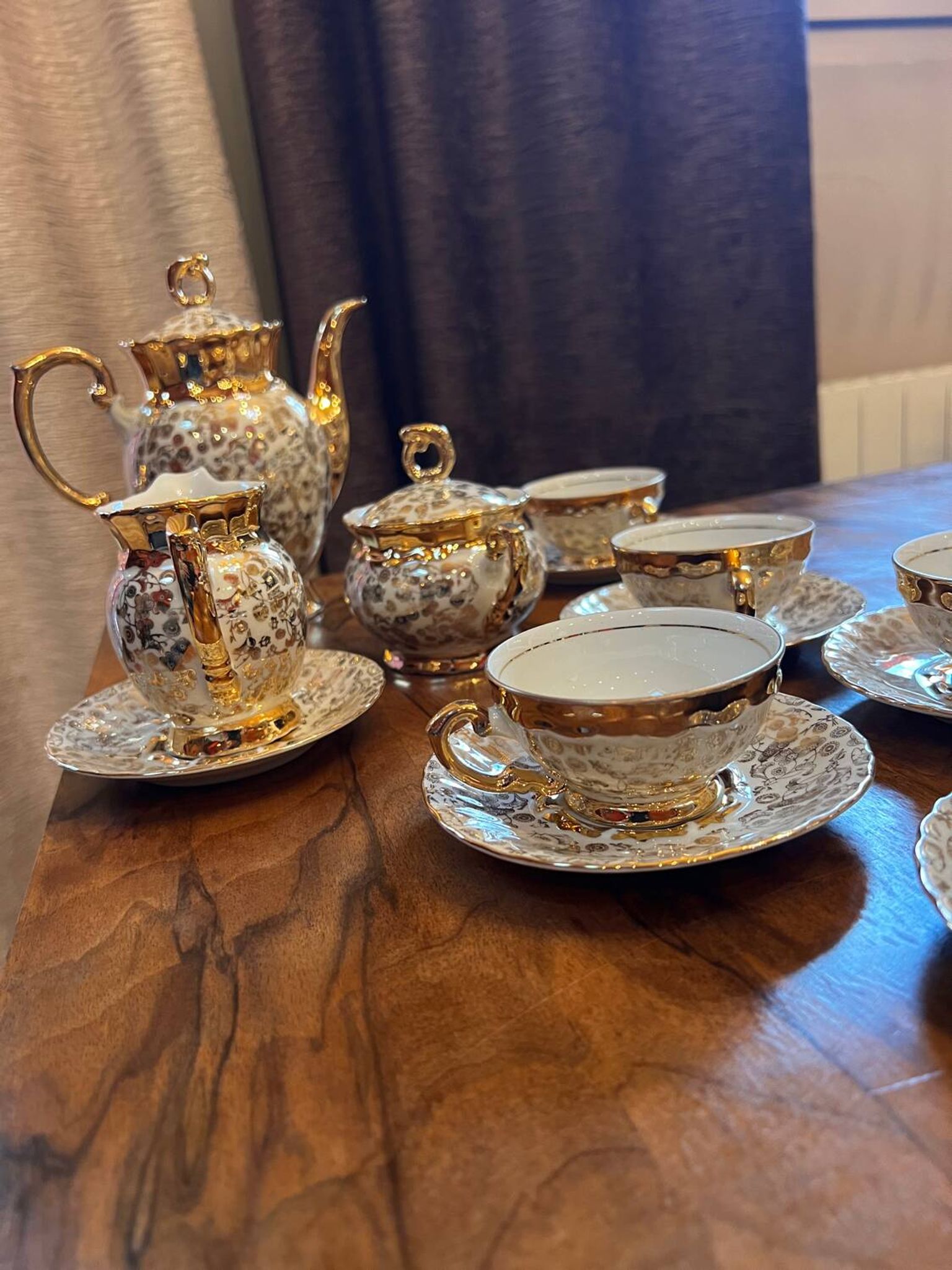 Porcelain coffee service